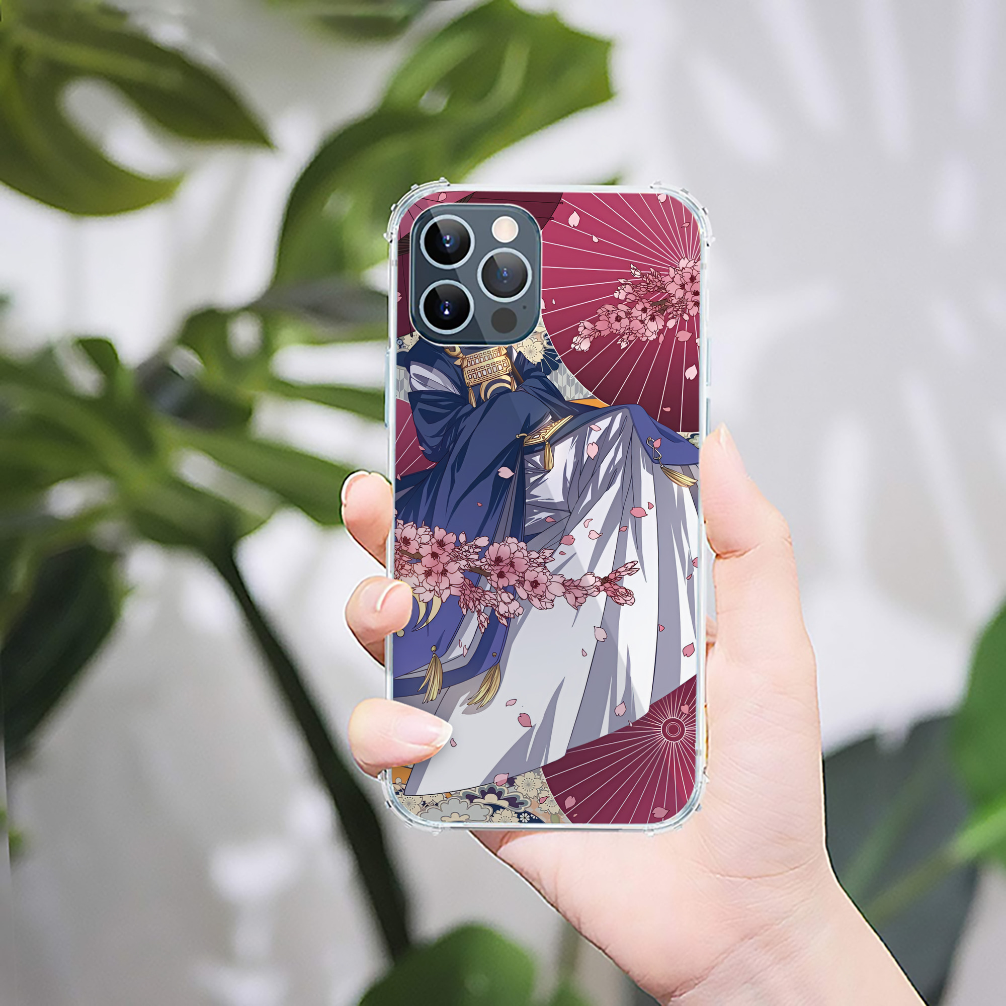 （画像用） 刀剣乱舞 Touken Ranbu 【iPhone 12シリーズ対応】透明スマホケース（クリアソフトケース）